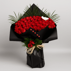 100 Premium Long Stem Red Roses